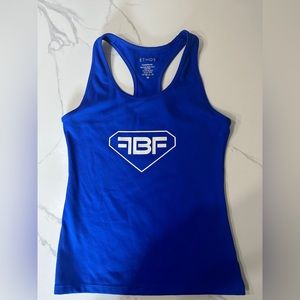 Fit Body Fushion Royal Blue Ethos Tank Top Size Medium